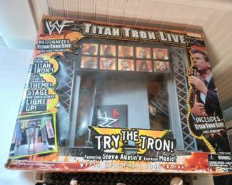 Wwf wrestling titan tron live