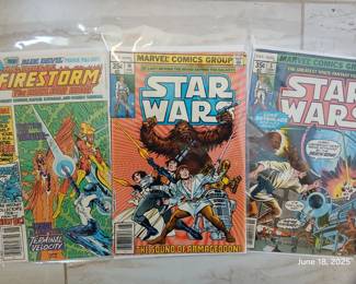 Star wars comic books.