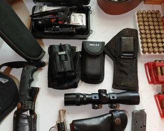 Prepper gear.