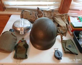 Military gear.