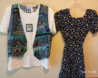1980s and 90s clothes.