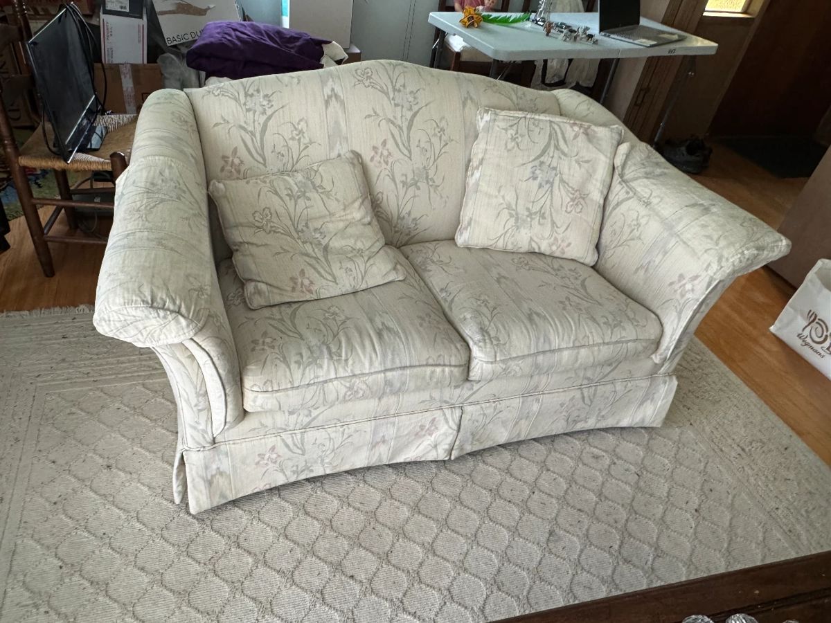 two matchy matchy loveseats