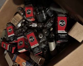 RCA vacuum tubes and others