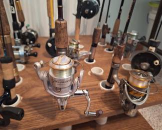 More rods and reels