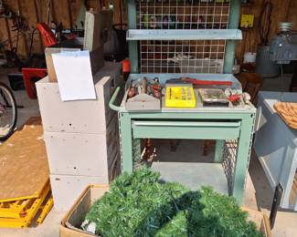 Custom cart on wheels, Christmas Tree