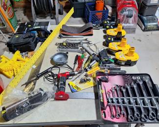 Misc tooling, dewalt batteries