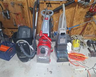 Vacuum, steam cleaners