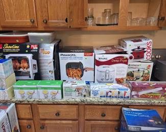 Rotisserie, air fryer, deep fryer, and more