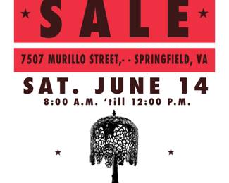 Flyer for sale, First Come, First Serve basis
