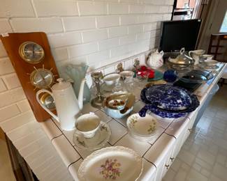 Antique glassware