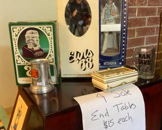 Elvis and Princess Diana collectibles