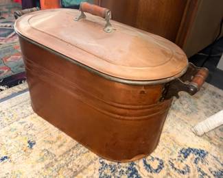 Antique Copper Boiler