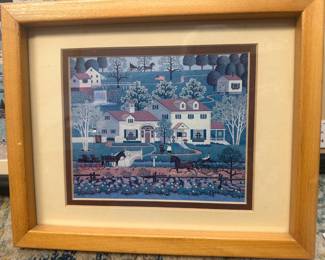 Vintage Folk Art Farmhouse