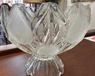 Crystal Footed Bowl
