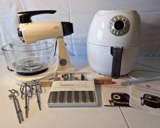Sunbeam Mix Master, Cooks Essentials 3.4 Qt Air Fryer