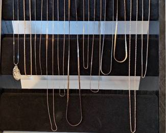 Silver Necklaces