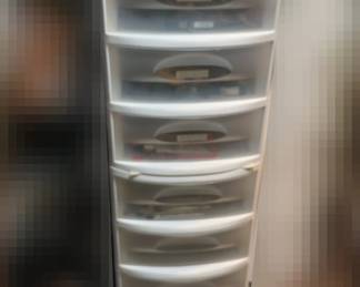 Chest Of Drawers And Painting Supplies