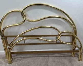 Brass Head And Foot Board Queen Size