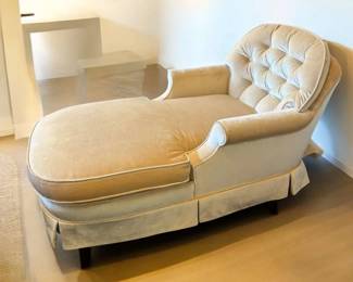 Upholstered Chaise Lounge Chair