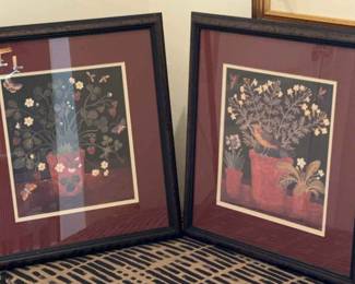 A Pair of Anna Pugh Framed Prints