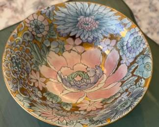Toyo Vintage Gilded Lotus Bowl