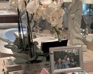 Decor Books, Faux Orchid, Frame Such