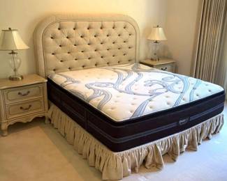 Beauty Rest Black Beyond Mattress With Cloth Head Board