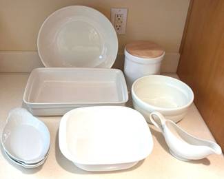 White Dish Assortment