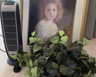 Art Print, Faux Plant Lasko Heater