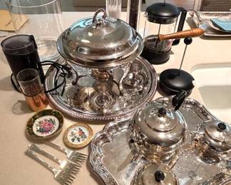 Silver Plate Other Kitchen Items