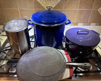 Large Pots Stock, Asparagus Stew