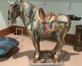 Tang Horse Pottery Figurine