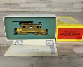 Vintage HO Scale Brass Powered Pacific Electric Steeple Cab Locomotive