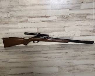 Marlin Glenfield Model 60 Rifle with Scope Semi Automatic Rifle .22 Caliber