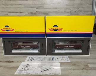 Genesis From Athearn Rock Island HO Scale F-7A/F-7B Freight Set G22084