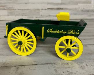 Vintage Studebaker Bros Handcrafted Wooden Carriage