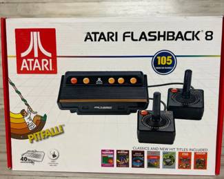 Atari Flashback 8 a retro gaming console that includes 105 built-in classic Atari 2600 games