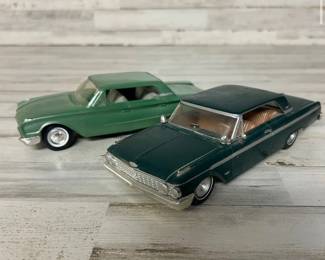 Vintage Scale Models of 60’s Ford Galaxy One is the Salesman’s Model