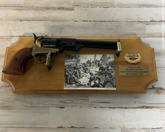 1860 Griswold Gunnison Replica Revolver Framed Set