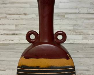 Handmade Terracotta Pottery 14” Flower Vase