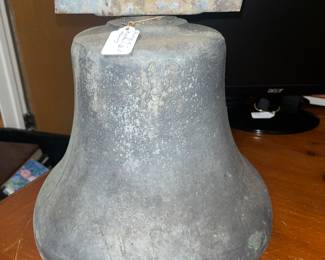 Antique locomotive bell