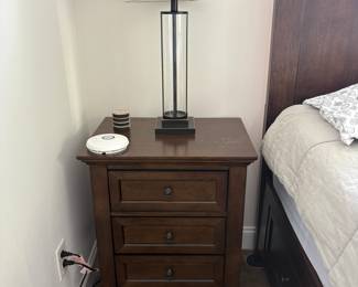 Nightstand (2) master
Height: 28.5in
Width: 23in
Depth: 17in