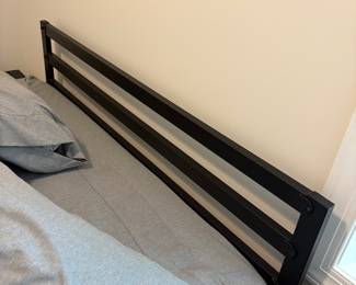 Queen bed frame
Length: 80in
Height: 14in
Width: 60in