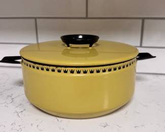 Vintage DanKok Glud & Marstrand Denmark Enamel Pot