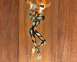 Harlequin Jester signed Jonero