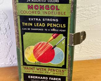 Mongol colored pencils