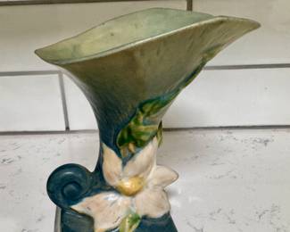 Roseville Pottery Clematis vase