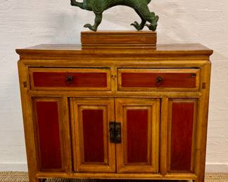 Asian Inspired Cabinet