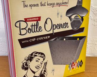 Bottle Opener with Cap Catcher