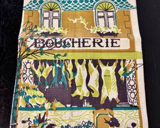 Vintage Linen Tea Towel